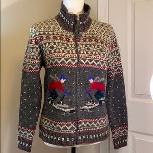 Ralph Lauren Small Vintage skiers cardigan sweater